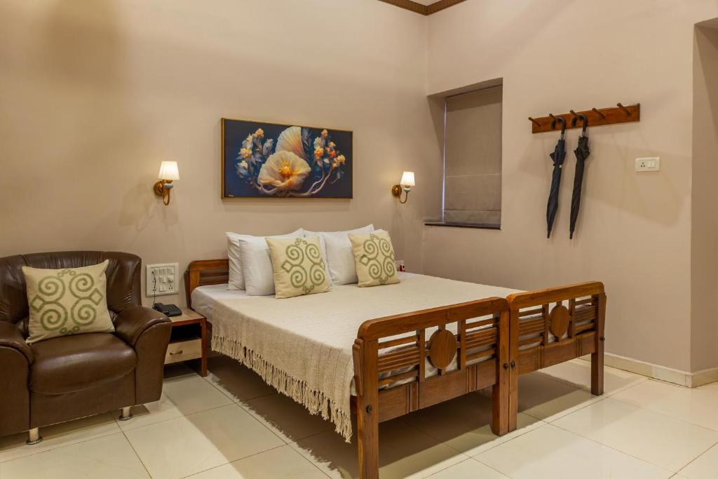 Letto o letti in una camera di IL Palazzo Villas