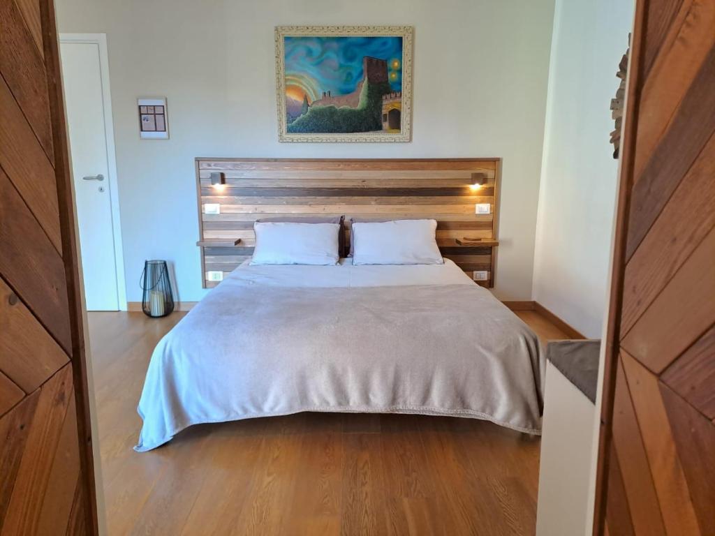 Postel nebo postele na pokoji v ubytování ReBorn Room