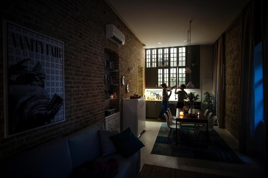 Posezení v ubytování Gardin Split Apartment and Suite