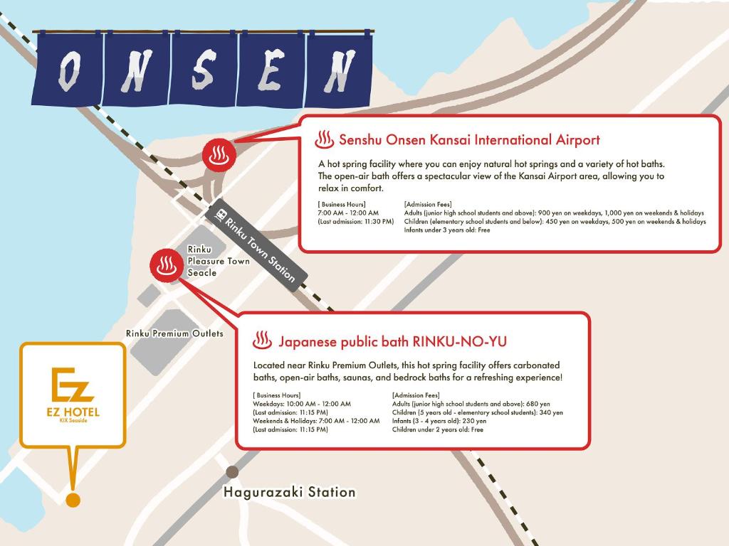 Certifikát, hodnocení, plakát nebo jiný dokument vystavený v ubytování EZ HOTEL Kansai Airport Seaside
