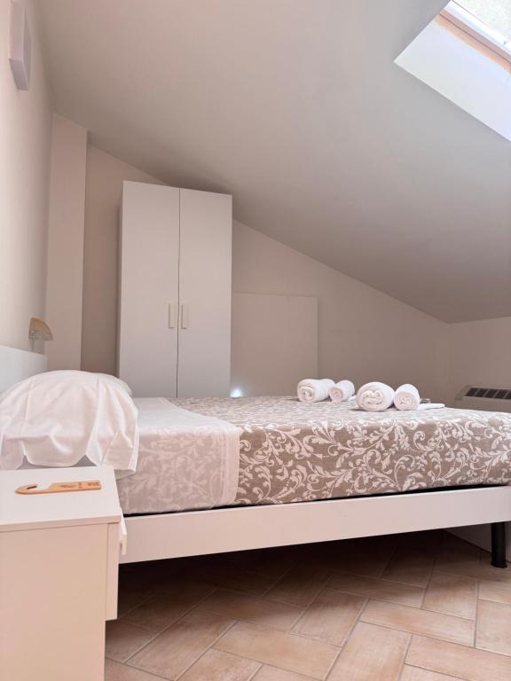 Postel nebo postele na pokoji v ubytování Vecchio Frantoio Villa Rosa