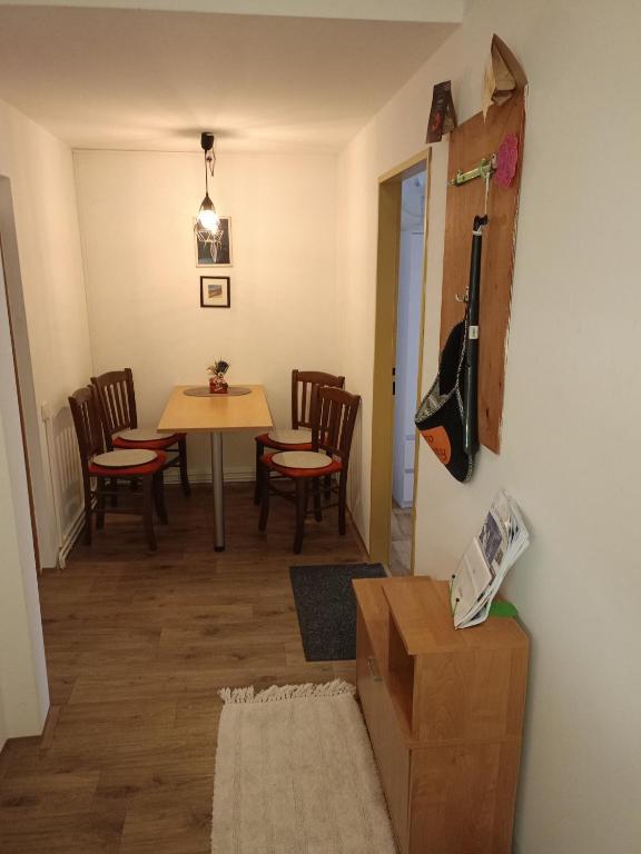 Posezení v ubytování Ubytování v RV