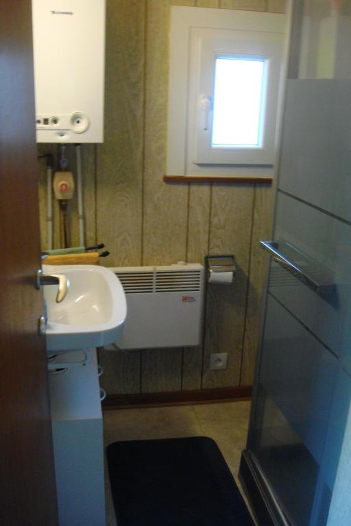 Koupelna v ubytování Chalet Sorgenfri