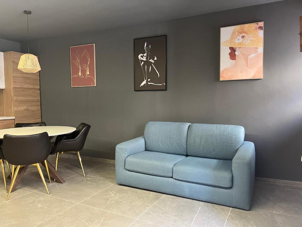 Posezení v ubytování Davis Kaizen