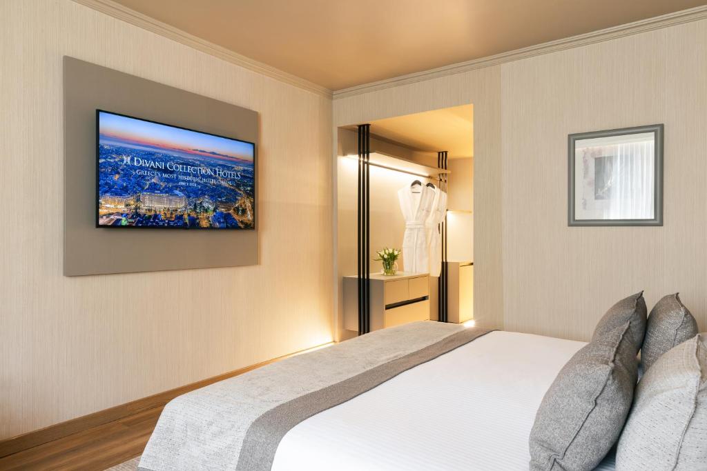 Letto o letti in una camera di Divani Caravel