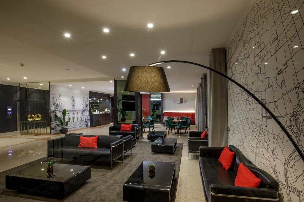 Posezení v ubytování Hotel Marc'Aurelio