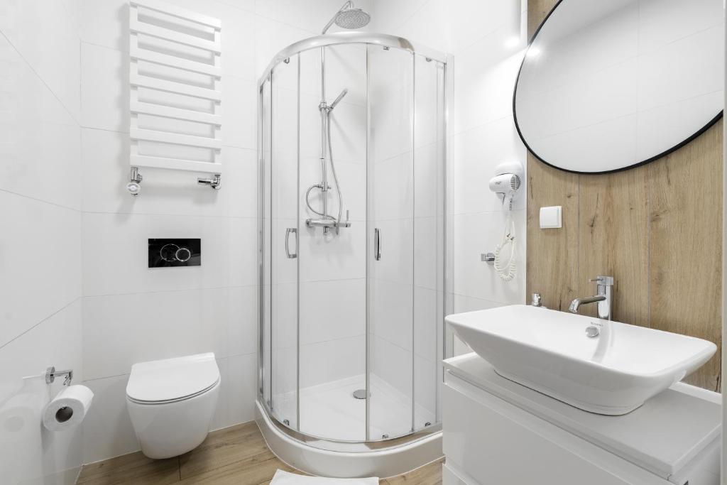 Kúpeľňa v ubytovaní Aparthotel przy Bulwarze by Rentoom