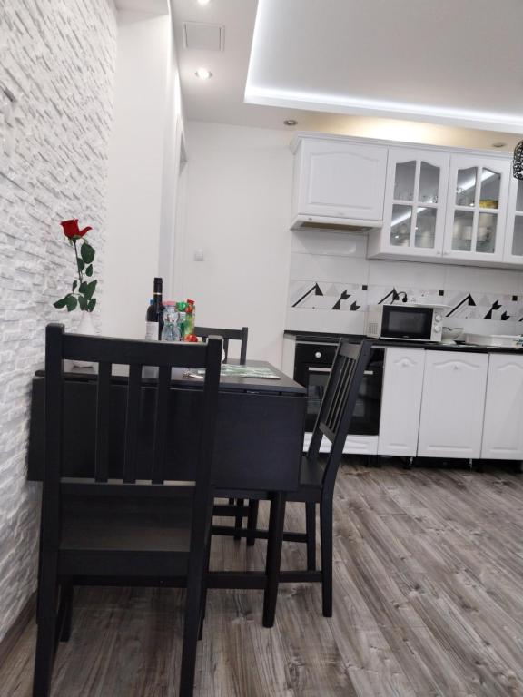 Kuchnia lub aneks kuchenny w obiekcie Rozinka apartman