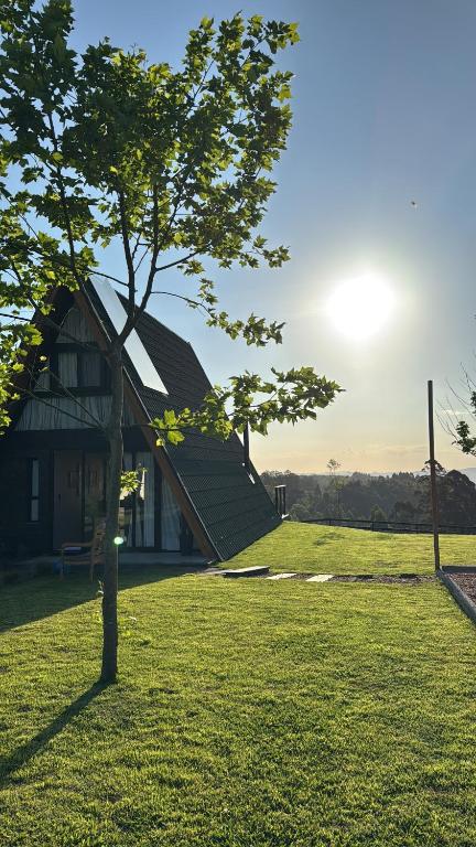 Zahrada ubytování Alpinada Cabanas