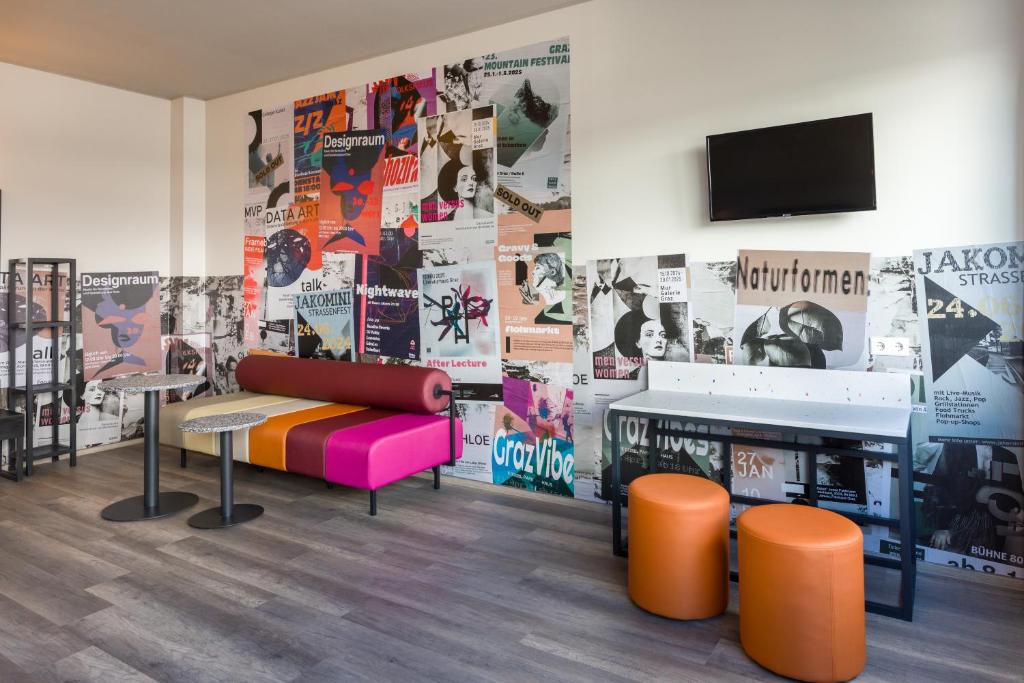 a&o Graz Hauptbahnhof - Resim 15