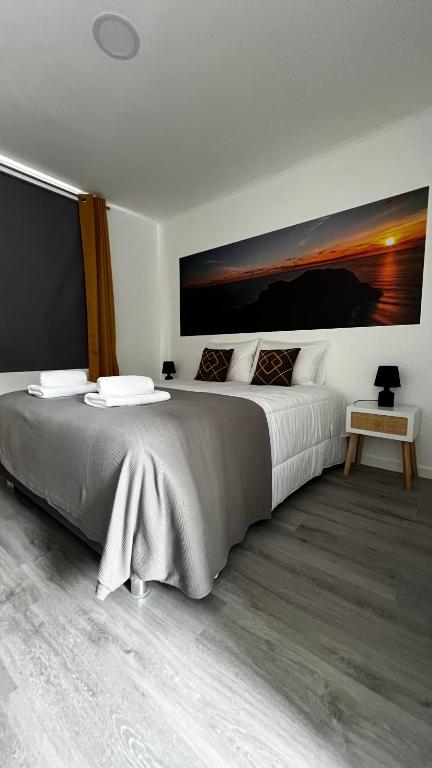 Postel nebo postele na pokoji v ubytování LN GuestHouse