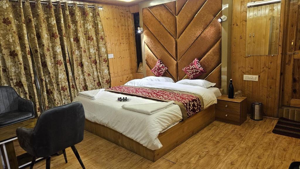 Postel nebo postele na pokoji v ubytování Pine Vibes