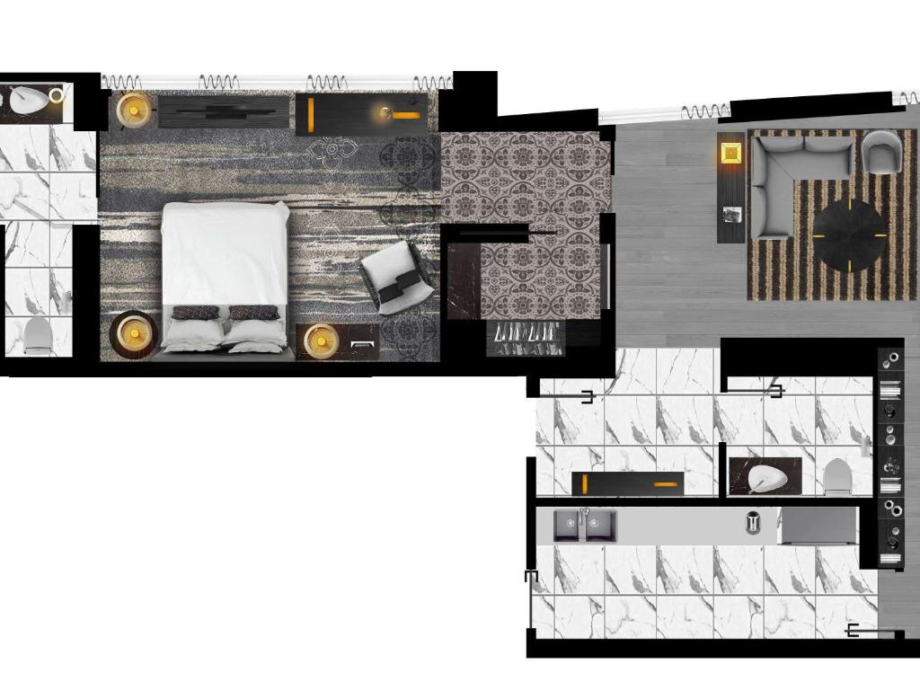 Půdorys ubytování Sofitel Adelaide