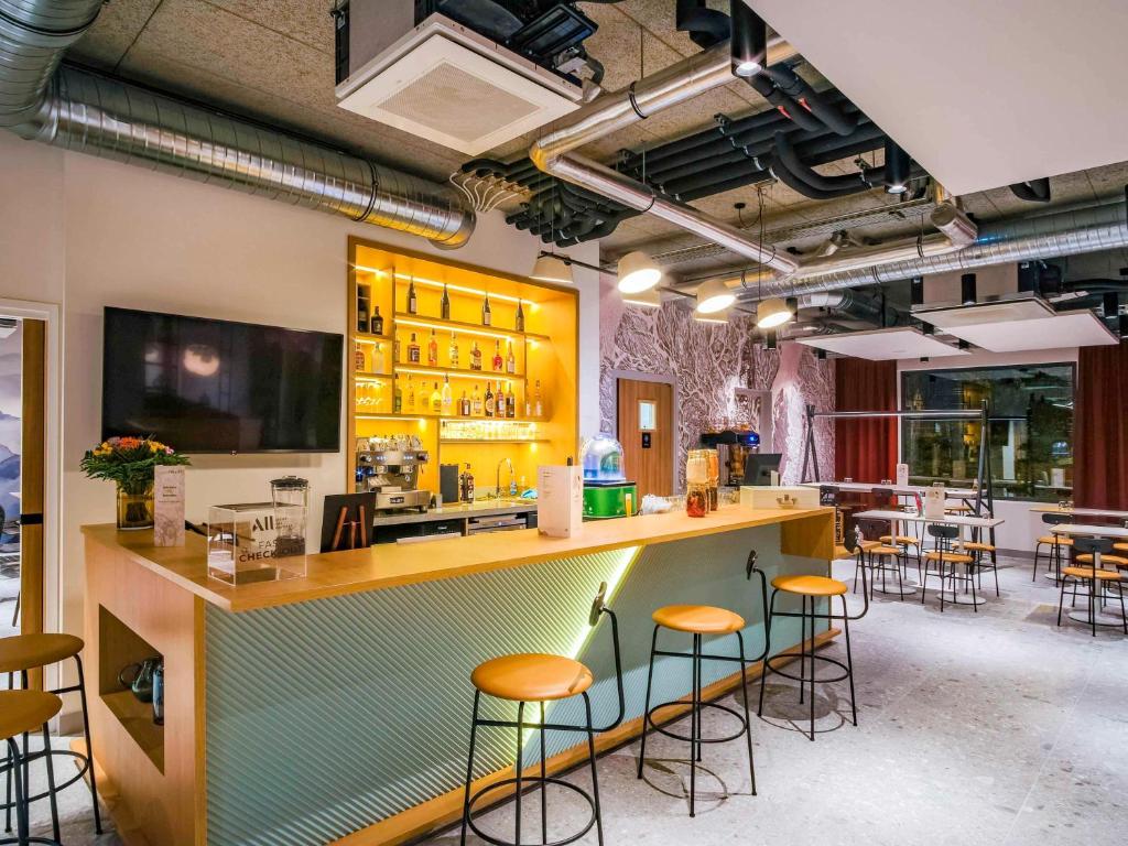 Restaurace v ubytování ibis Styles Albertville