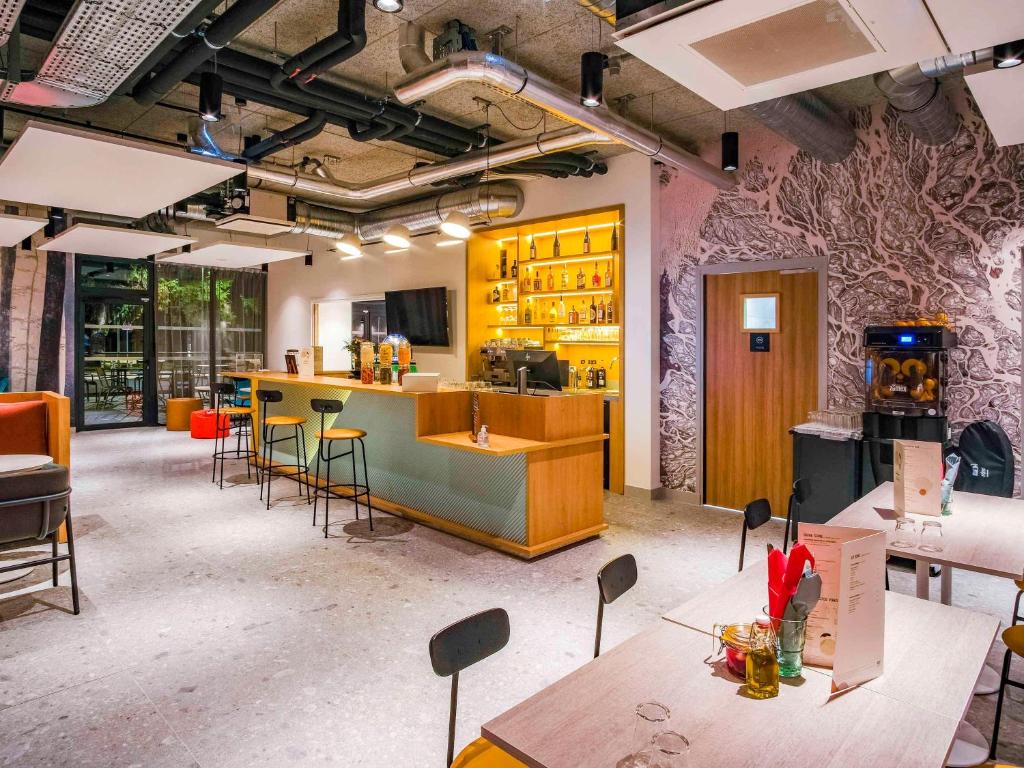 Posezení v ubytování ibis Styles Albertville