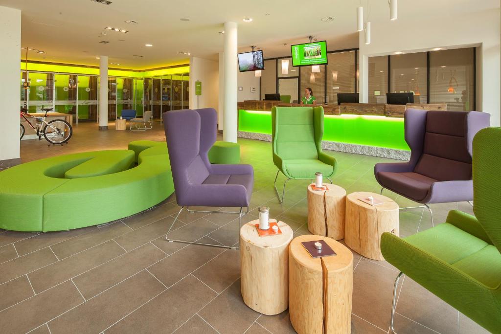 Posezení v ubytování Explorer Hotel Kitzbühel