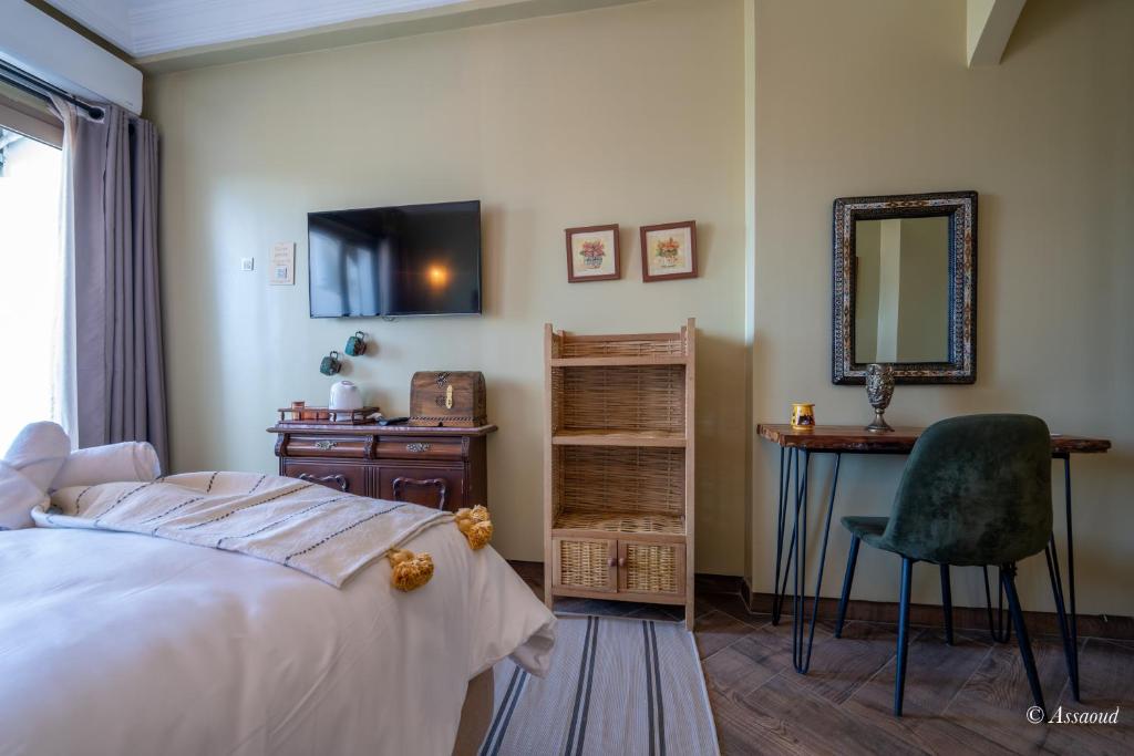 Postel nebo postele na pokoji v ubytování Casa maravillosa
