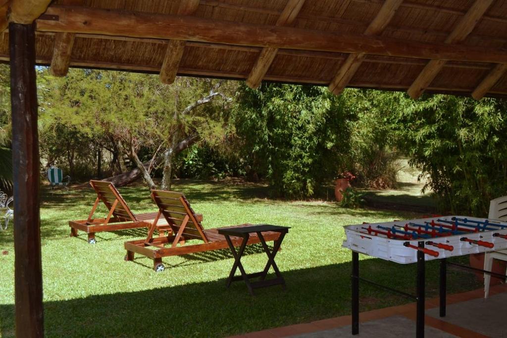 Zahrada ubytování Valdemoro Hosteria