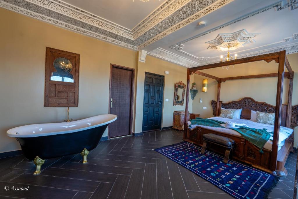 Postel nebo postele na pokoji v ubytování Casa maravillosa