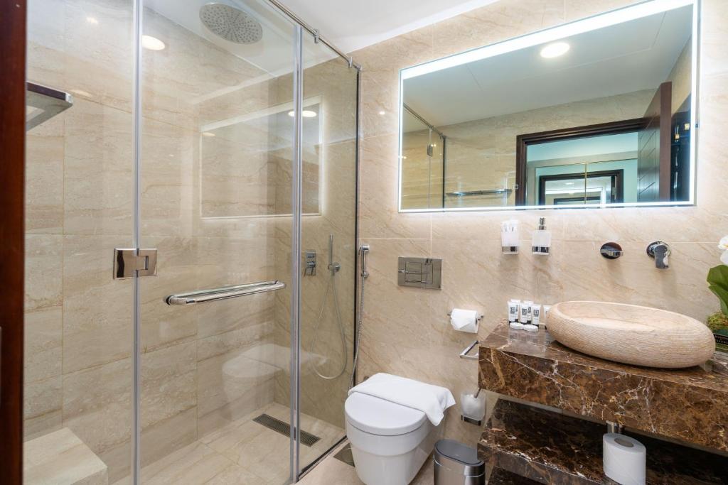 Koupelna v ubytování Stylish and Central 1 BD in Downtown Dubai