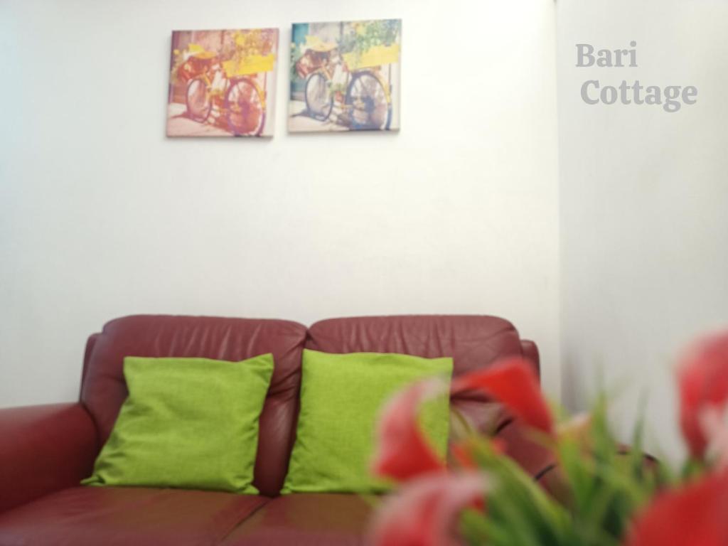 Posezení v ubytování Bari Cottage
