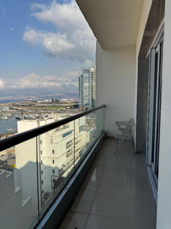 Balkón nebo terasa v ubytování Ny Suites