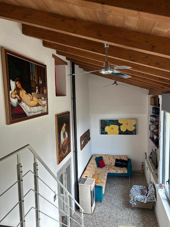 Postel nebo postele na pokoji v ubytování LA CURT guest house