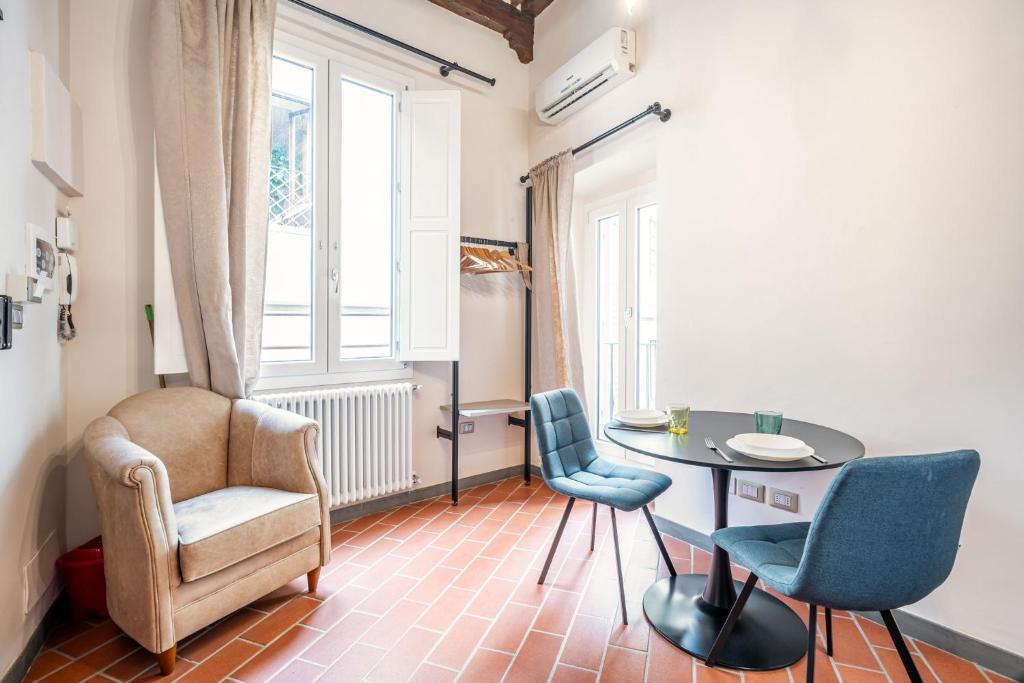Część wypoczynkowa w obiekcie Ponte Vecchio Central Flats
