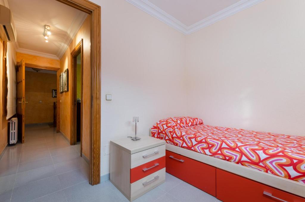 Postel nebo postele na pokoji v ubytování Villa Teulera