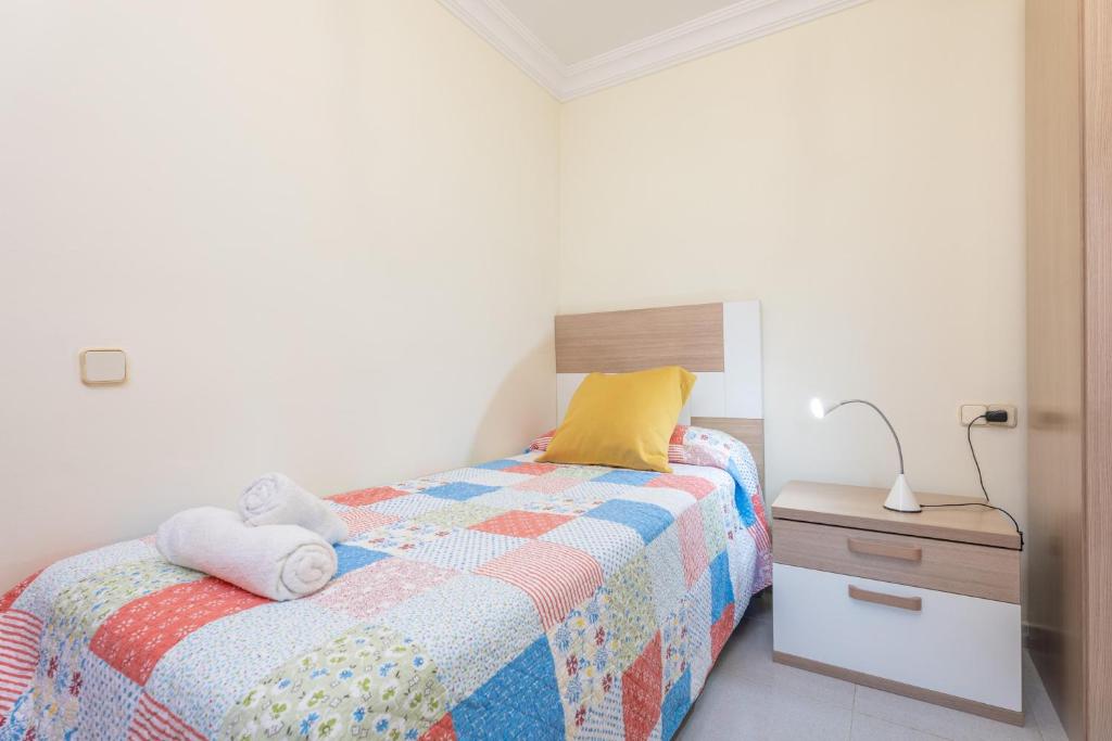 Postel nebo postele na pokoji v ubytování Villa Teulera