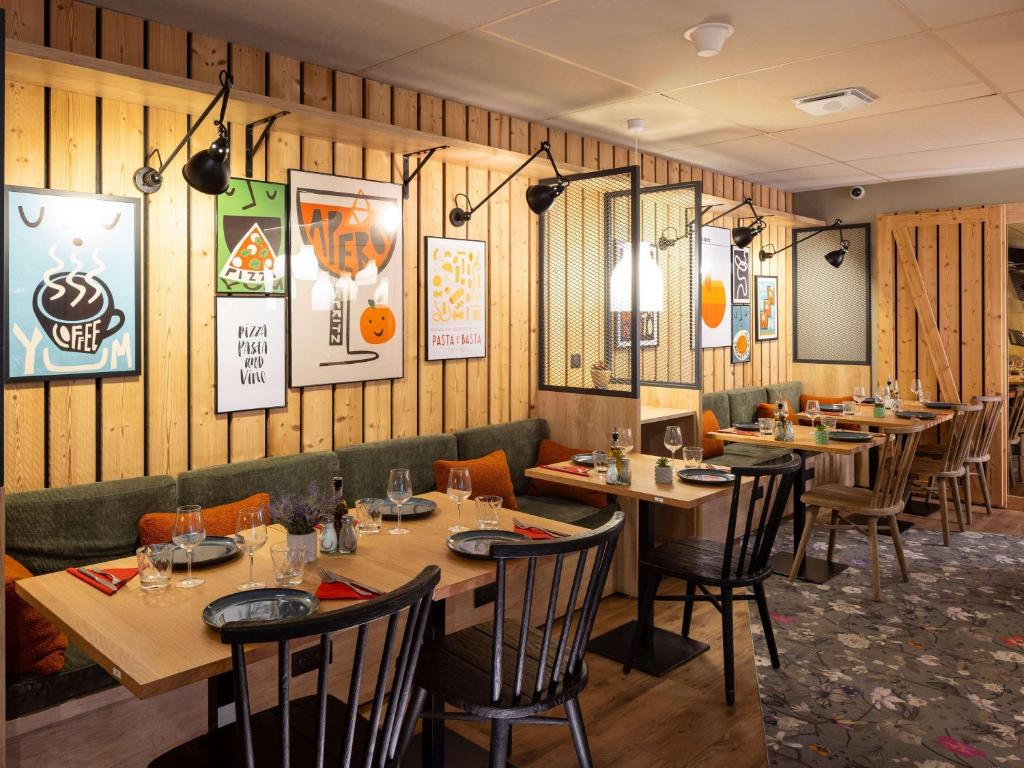 Restaurace v ubytování ibis Styles Les Houches Chamonix