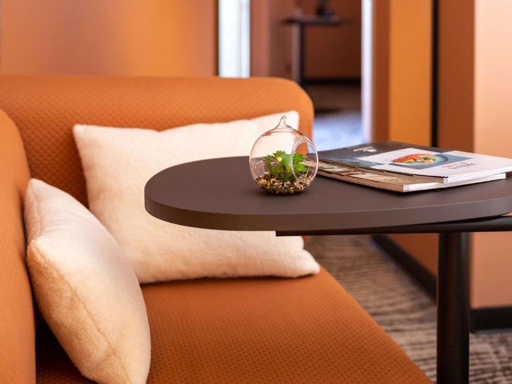 Posezení v ubytování ibis Styles Les Houches Chamonix