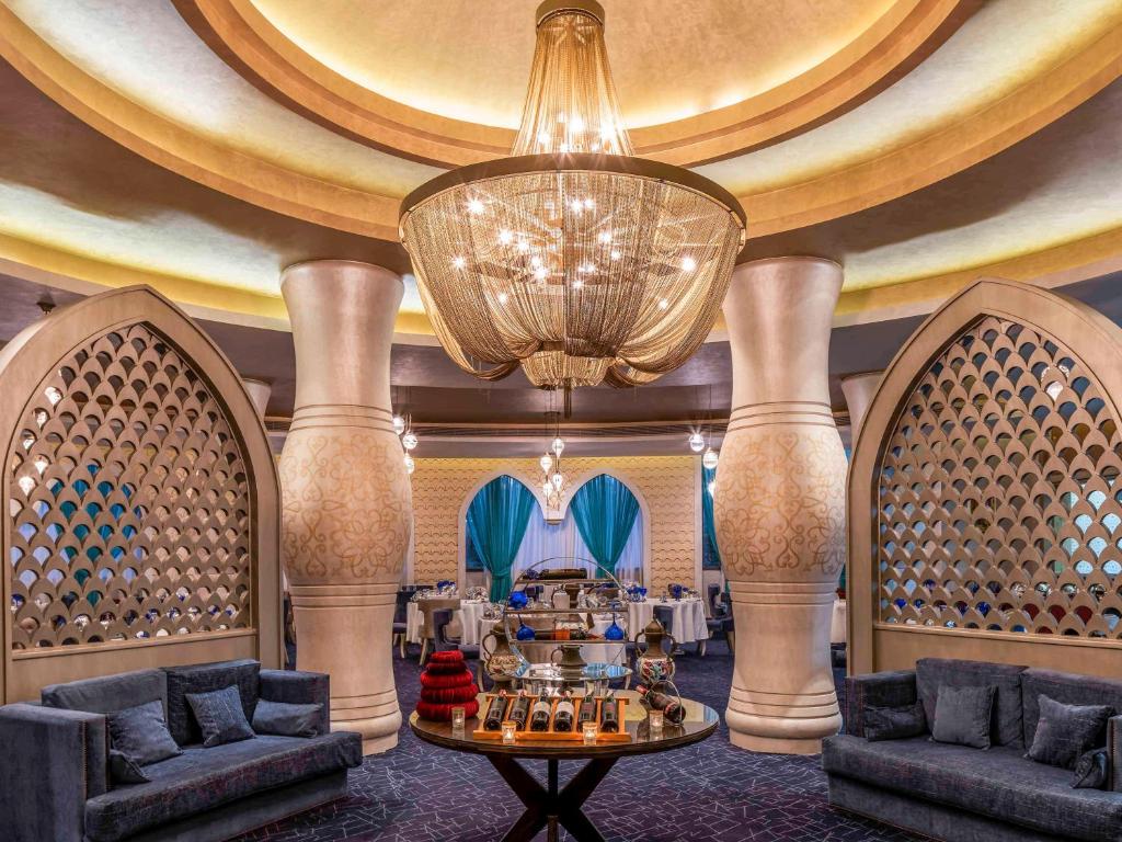 Posezení v ubytování Rixos Premium Seagate