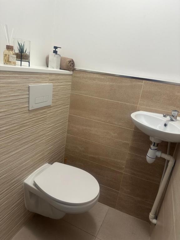 Koupelna v ubytování Appartement neuf cosy proche mer et Nausicaa