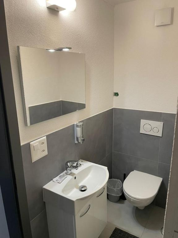 Koupelna v ubytování Appartamento Nany