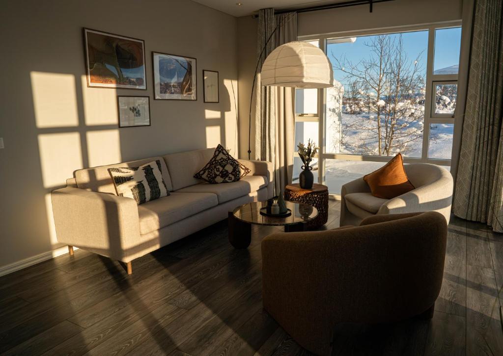 Setusvæði á Hotel Grimsborgir by Keahotels