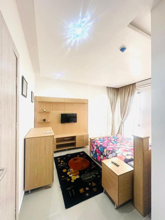 Postel nebo postele na pokoji v ubytování Joy luxury Apartments