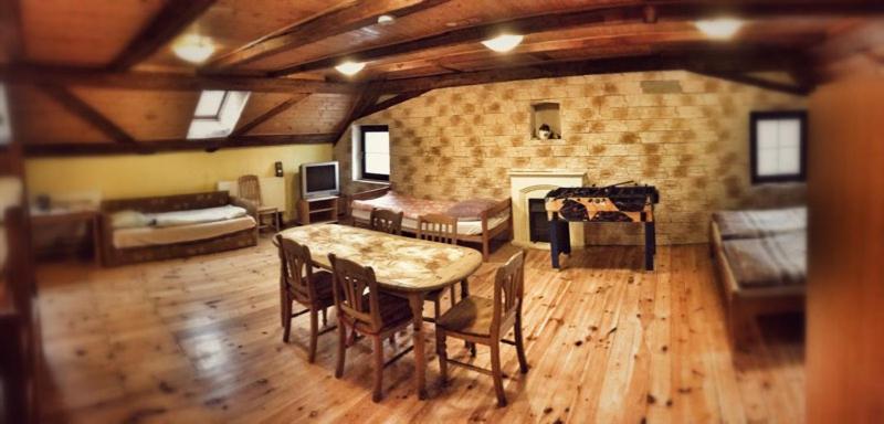 Postel nebo postele na pokoji v ubytování Penzion Pegas Depoltovice