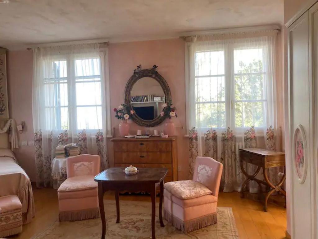 Χώρος καθιστικού στο Tenuta Cantaia