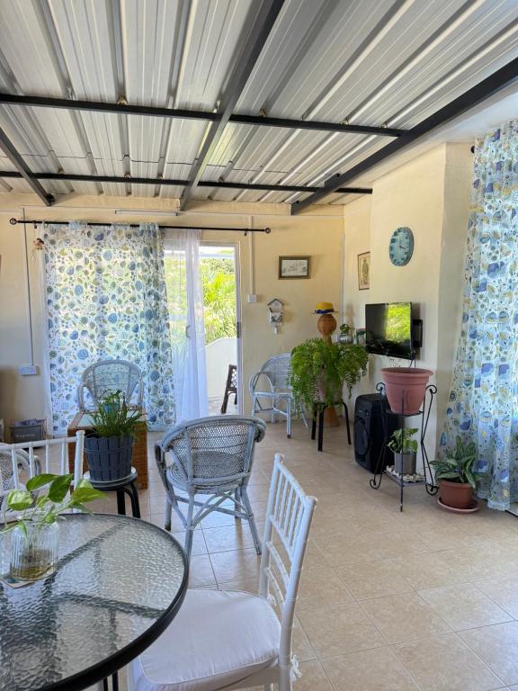 Posezení v ubytování Studio La Casa Azzura
