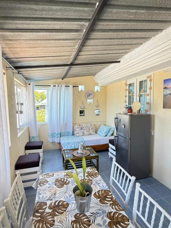 Posezení v ubytování Studio La Casa Azzura