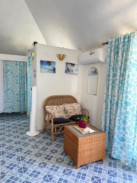 Posezení v ubytování Studio La Casa Azzura