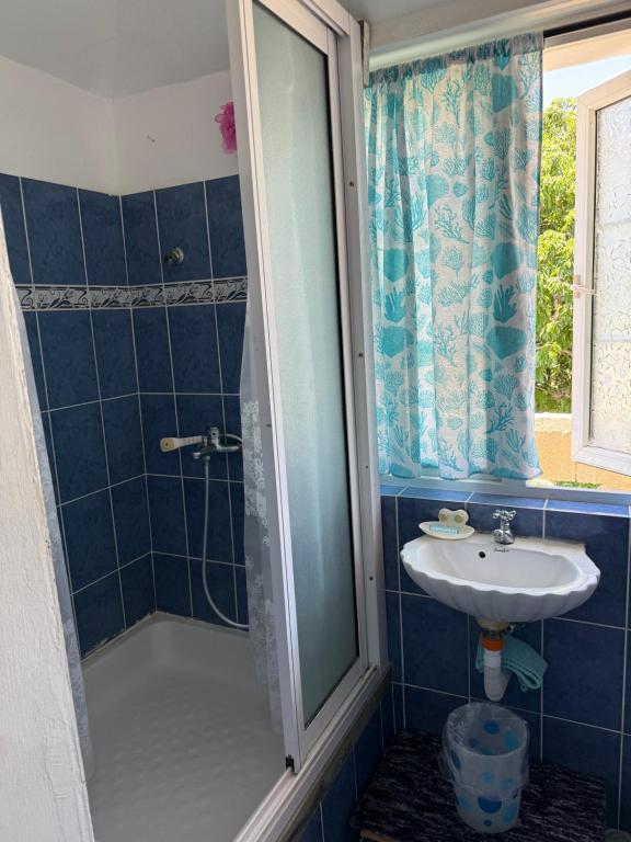 Koupelna v ubytování Studio La Casa Azzura