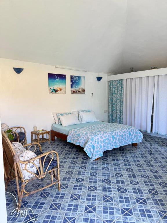 Posezení v ubytování Studio La Casa Azzura