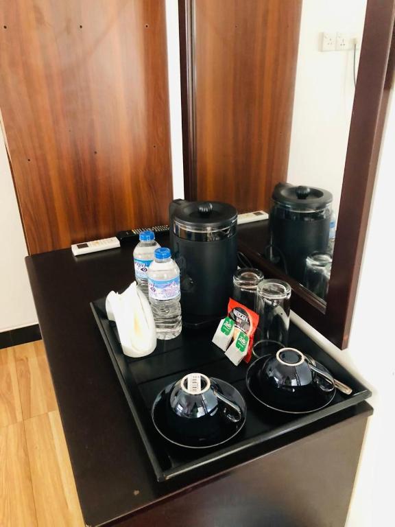 Kuchyň nebo kuchyňský kout v ubytování Holiday Villa