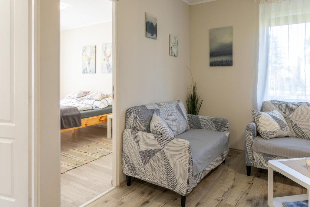 Posezení v ubytování Süni apartman