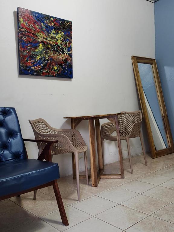 Posezení v ubytování Apart Eco Estudio Joocah