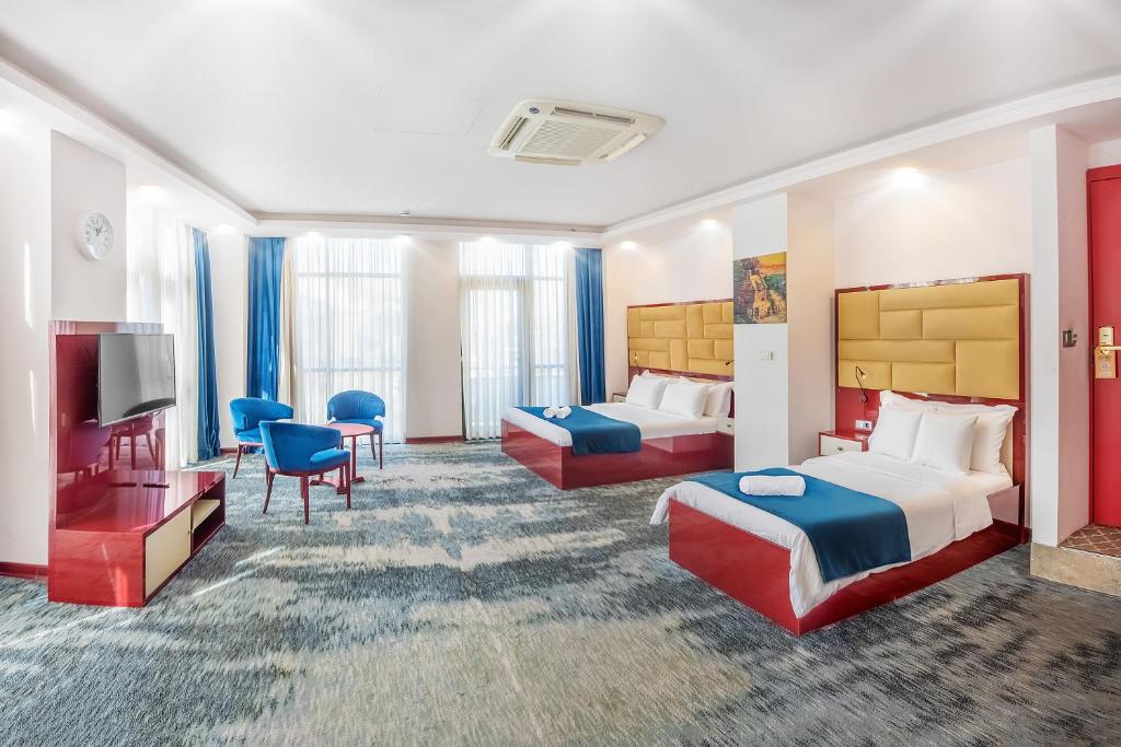 Posezení v ubytování Denis hotel