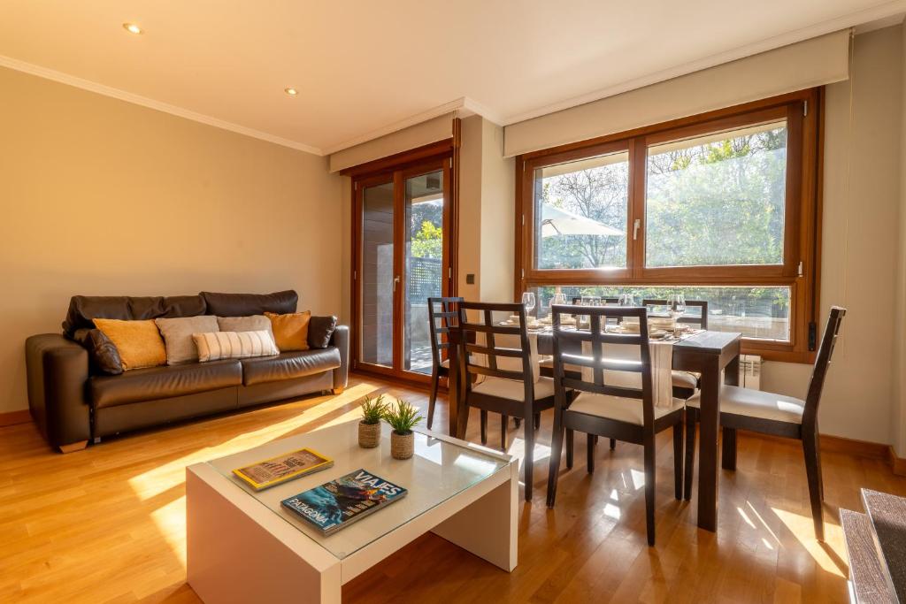 Posezení v ubytování Apartamentos Albatros
