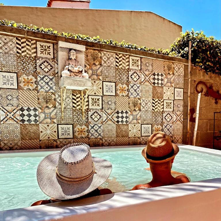Bazén v ubytování Rincón de Paz Apart & Loft Suite Boutique - Adults Only nebo v jeho okolí